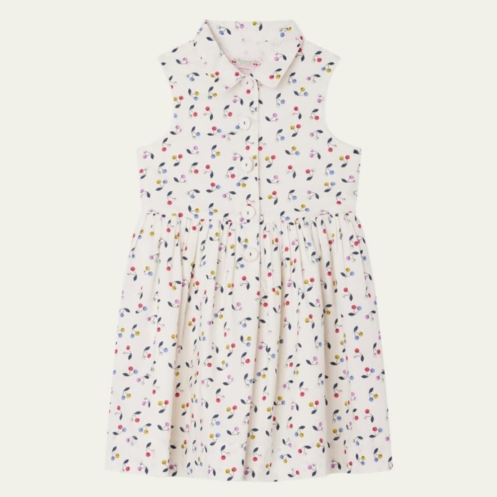 Bonpoint‎ | Anne Cherry Dress Ecru